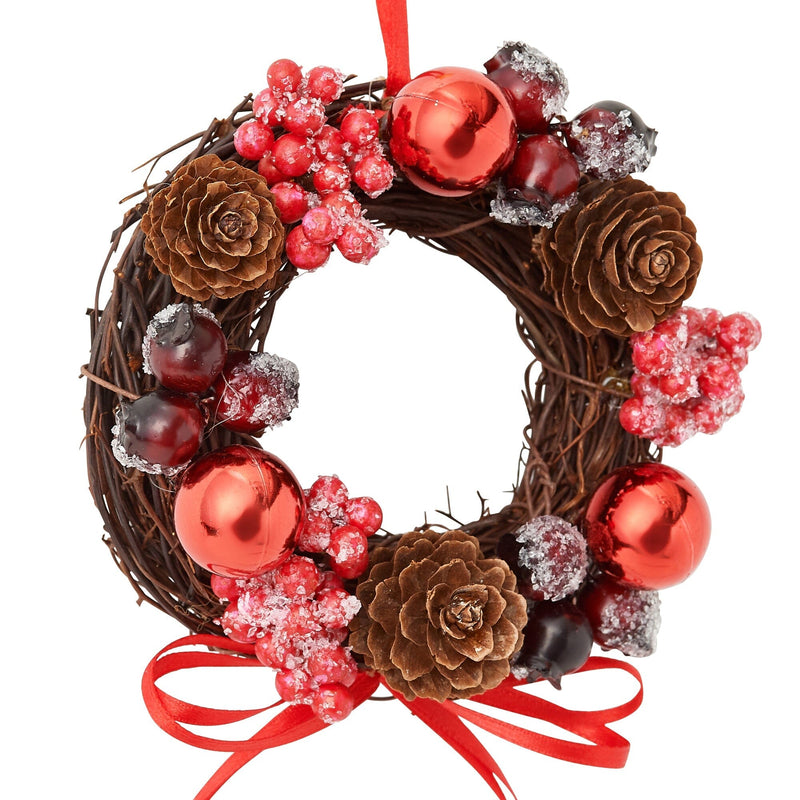 Mini Wreath Xs Red