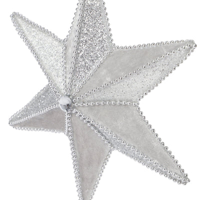 Tree Top Fabric Star M Silver