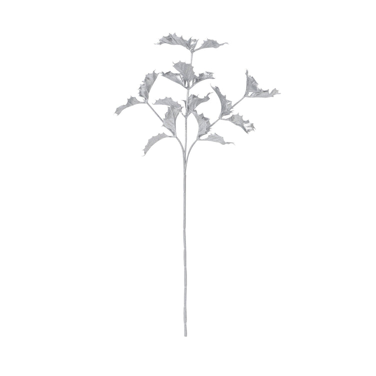 Art Plant Holly Silver