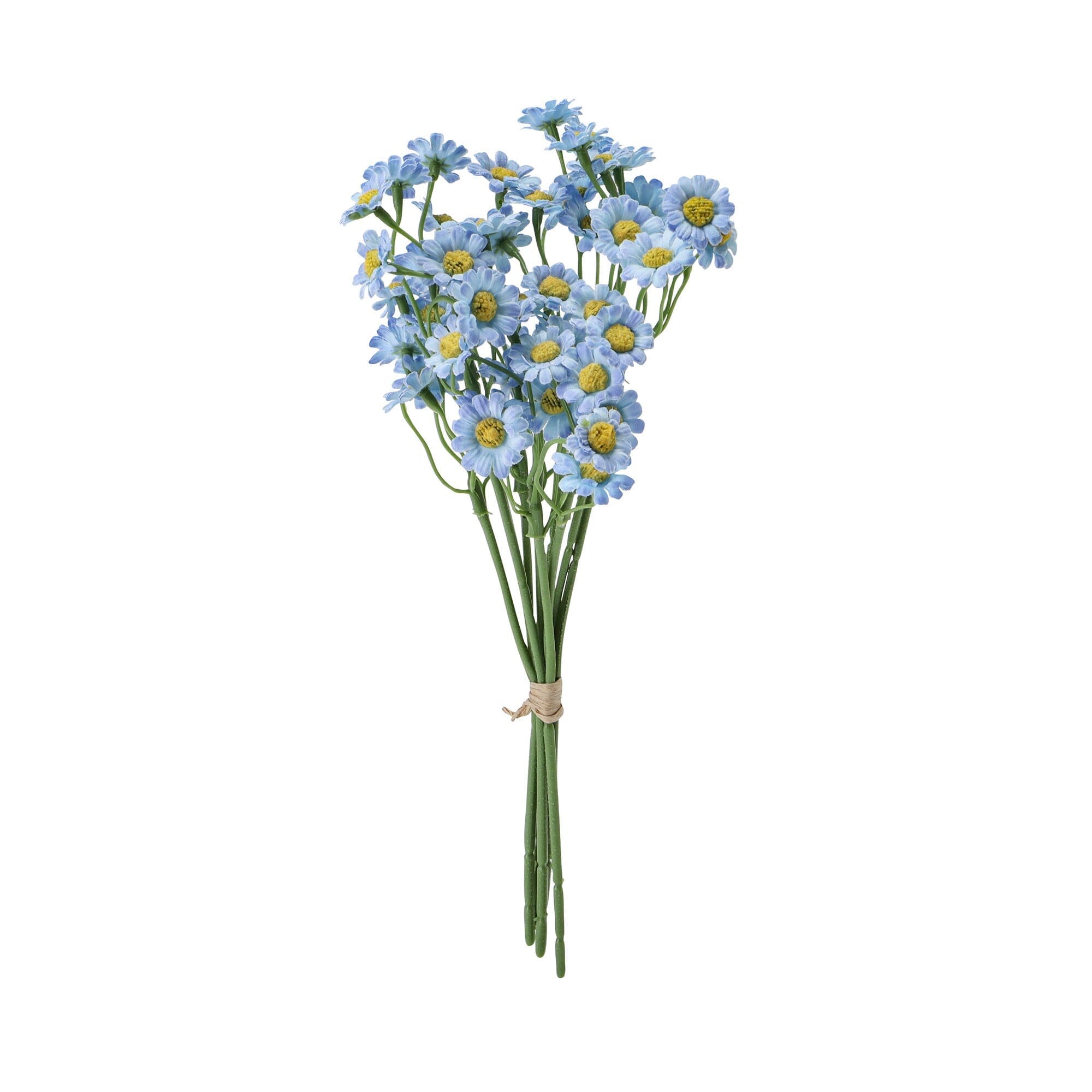 Artificial Flower Petit Daisy Bundle Light Blue