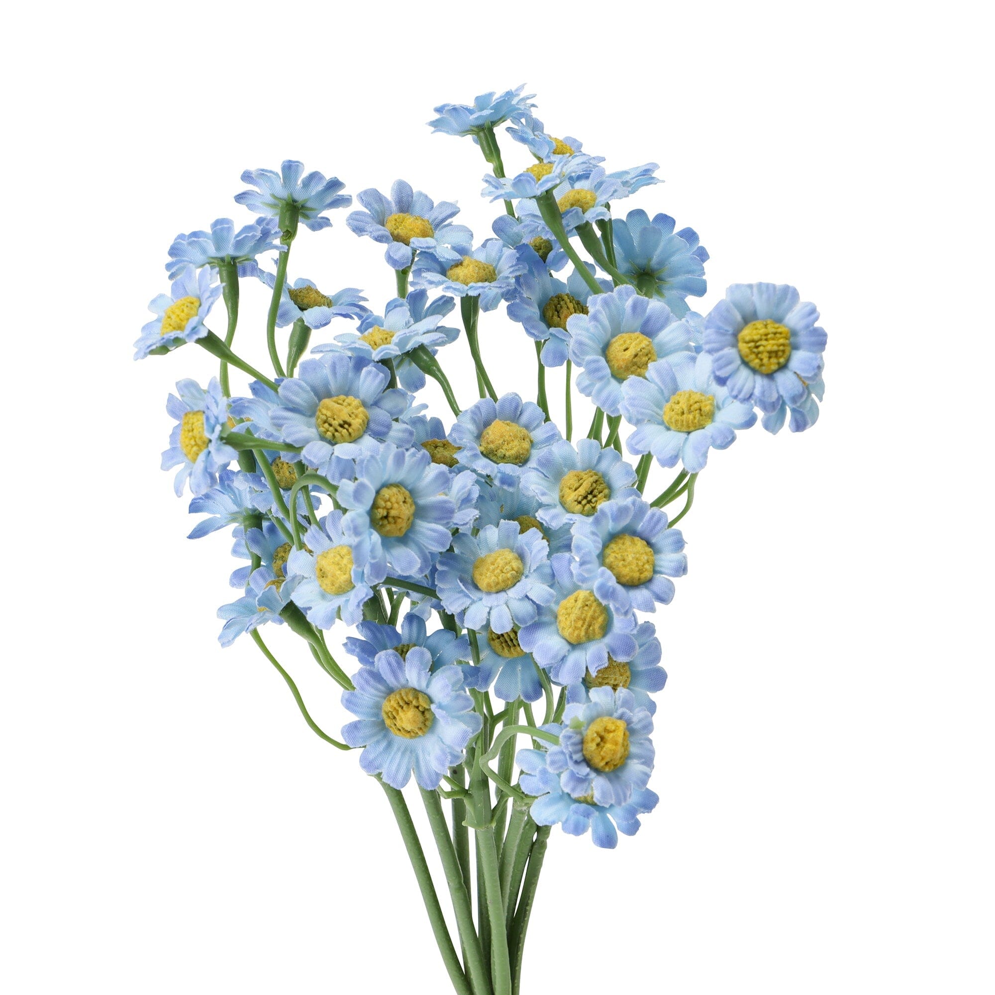 Artificial Flower Petit Daisy Bundle Light Blue