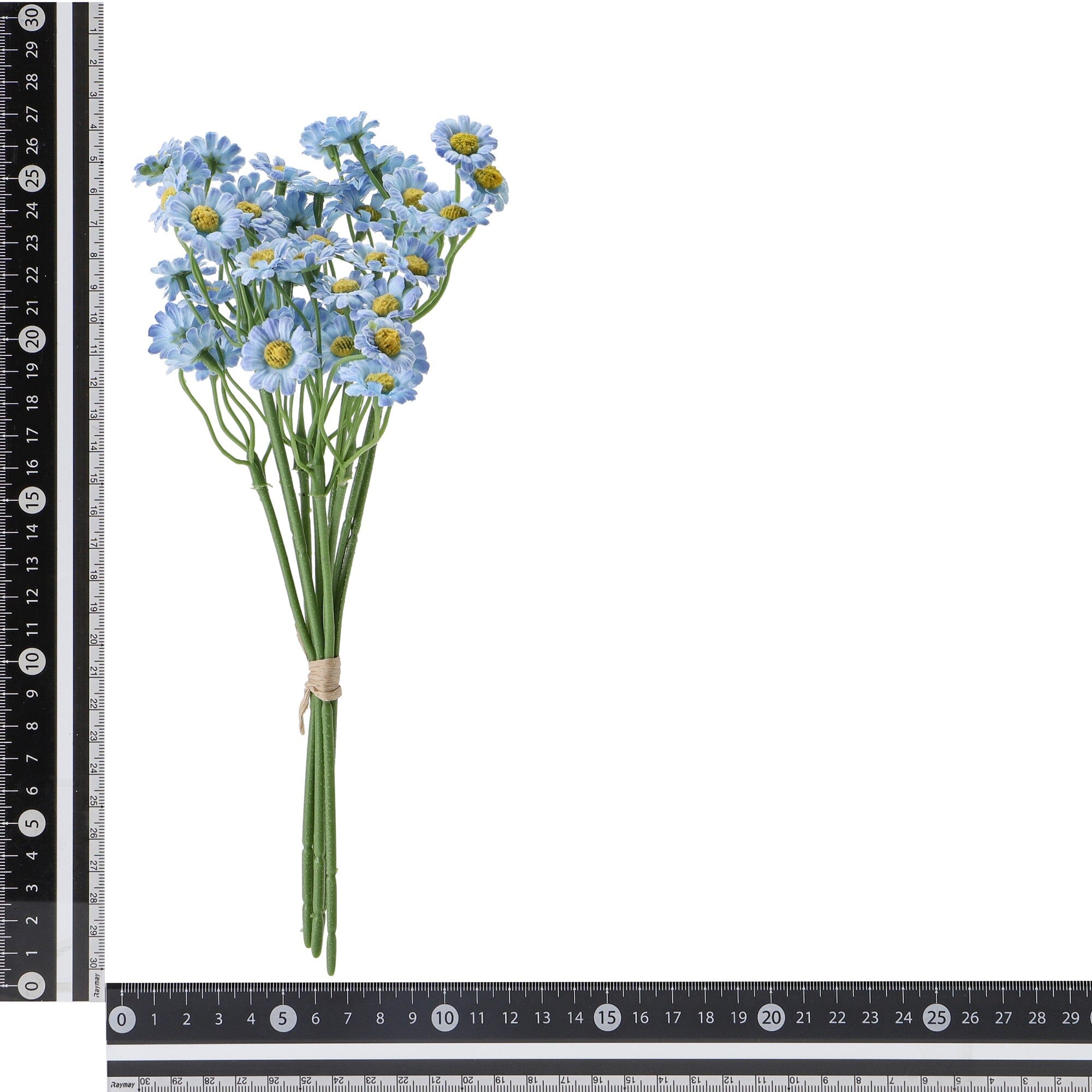 Artificial Flower Petit Daisy Bundle Light Blue