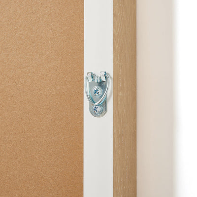 Geometric Art Board Red