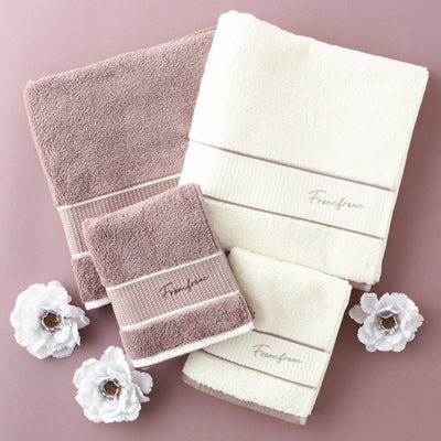 Basic Logo  Bath Towel  Brown