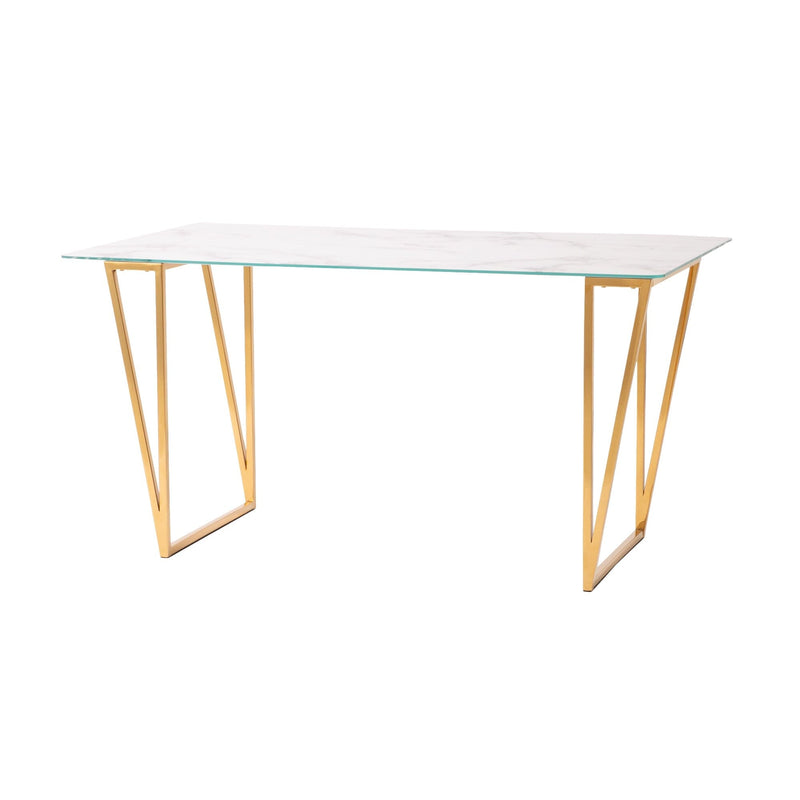 Felicite Dining Table (A) Marble 140 (W1400×D800×H725)