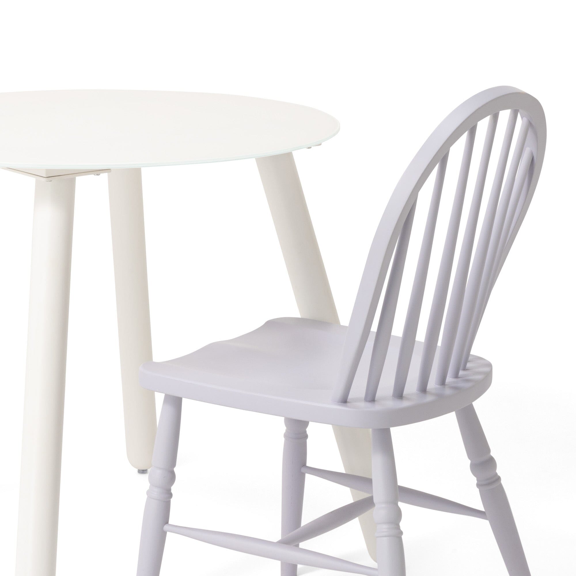 Brume Dining Table  80(A)  White