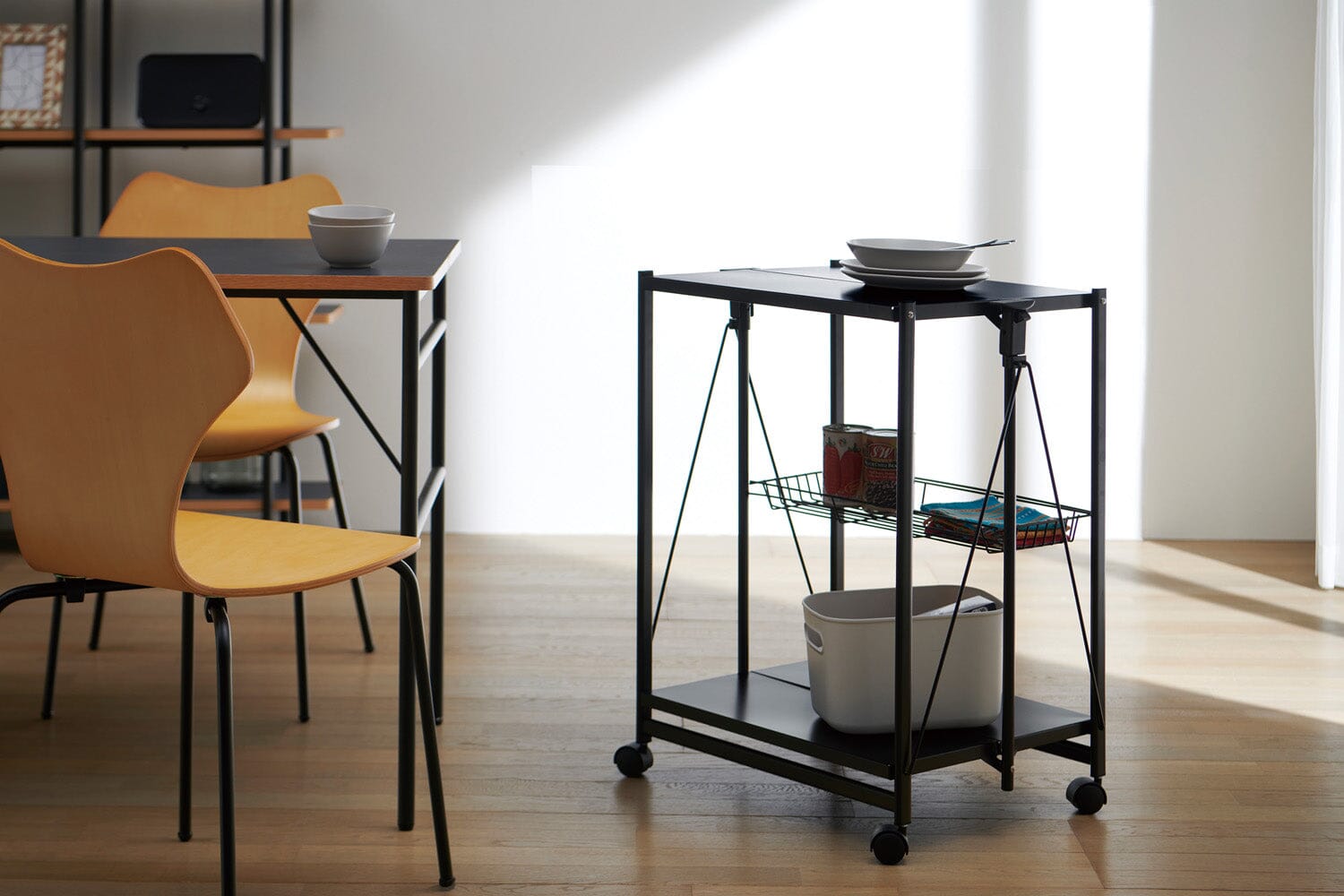 Folding Wagon Black