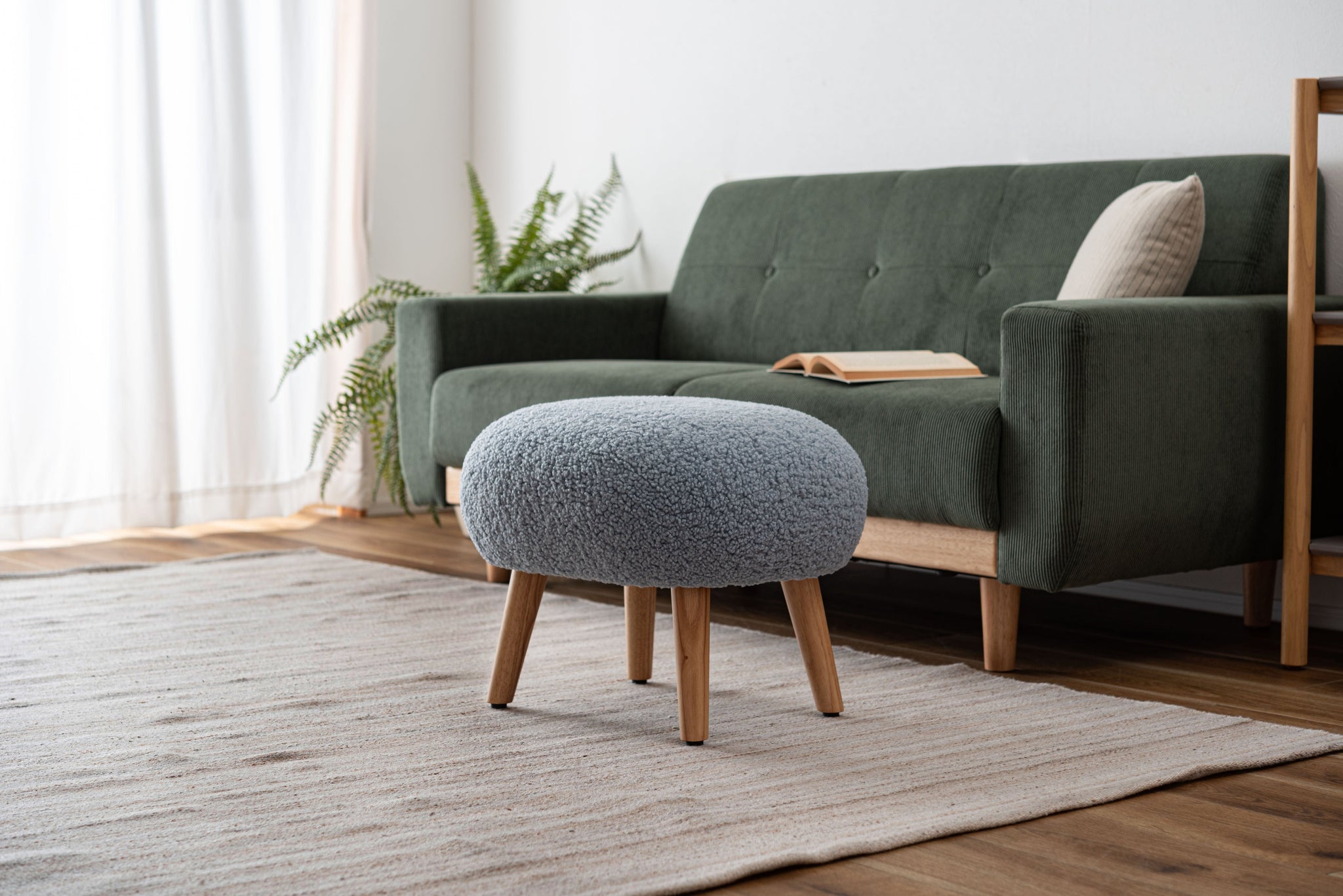 Sheep Stool Light Blue