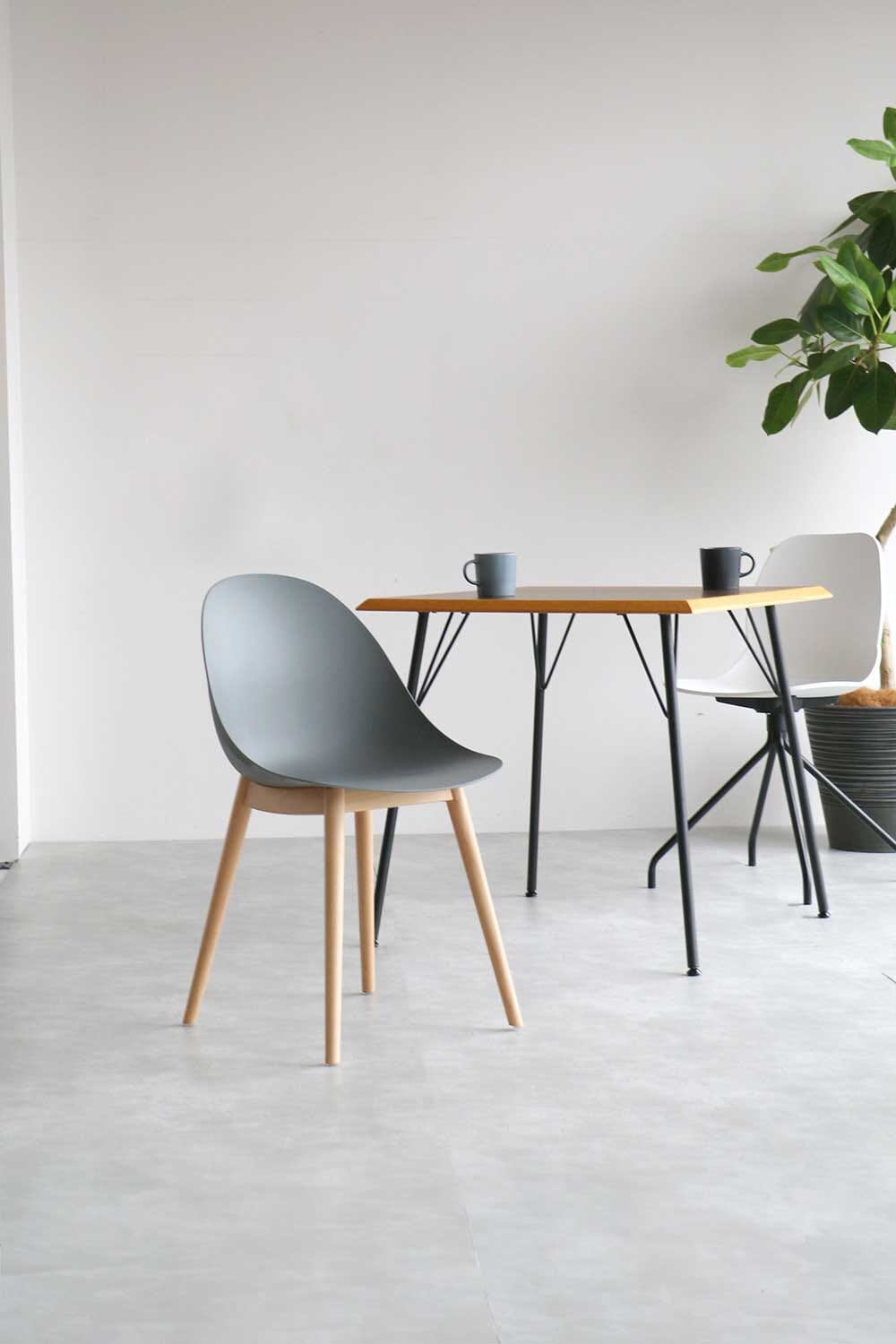 Chair Wood Gray