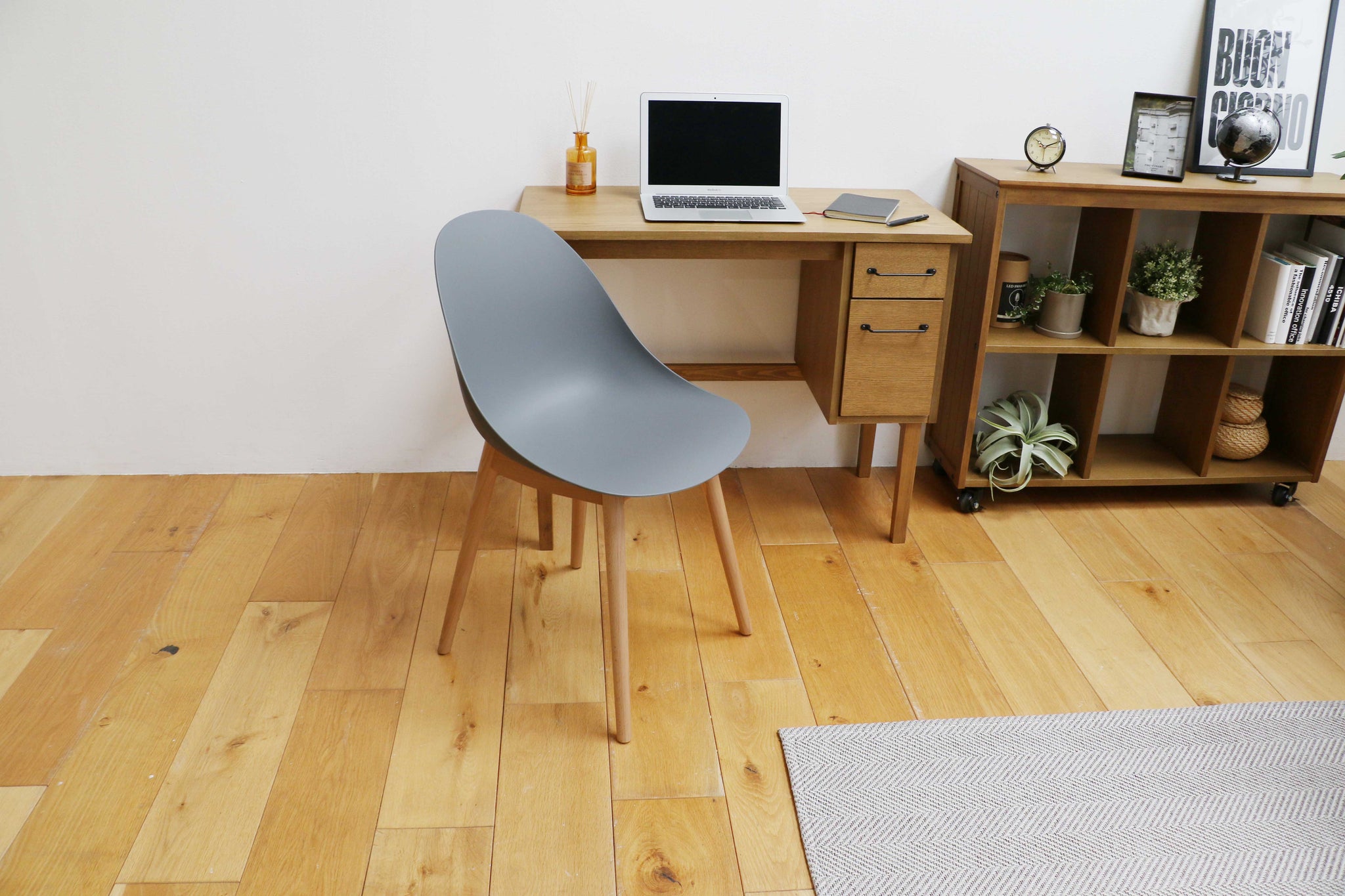Chair Wood Gray