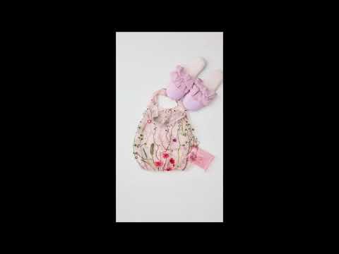 TULLE 袋黃色 x 白色