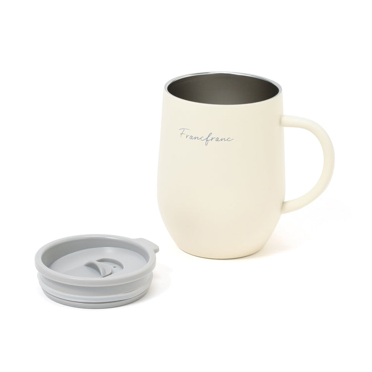 STAINLESS MUG WHITE