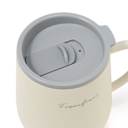 STAINLESS MUG WHITE