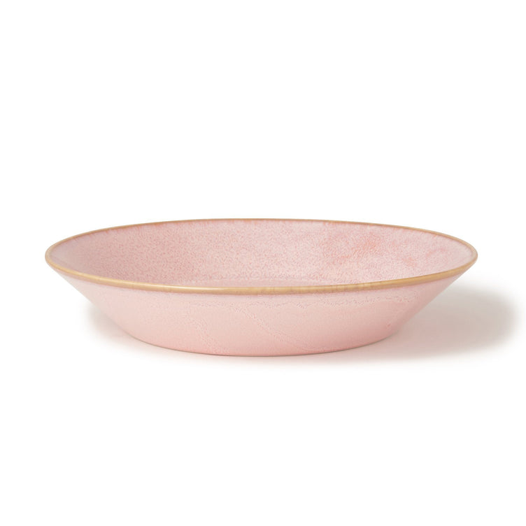 Minoyaki Irodori Deep Plate Light Pink
