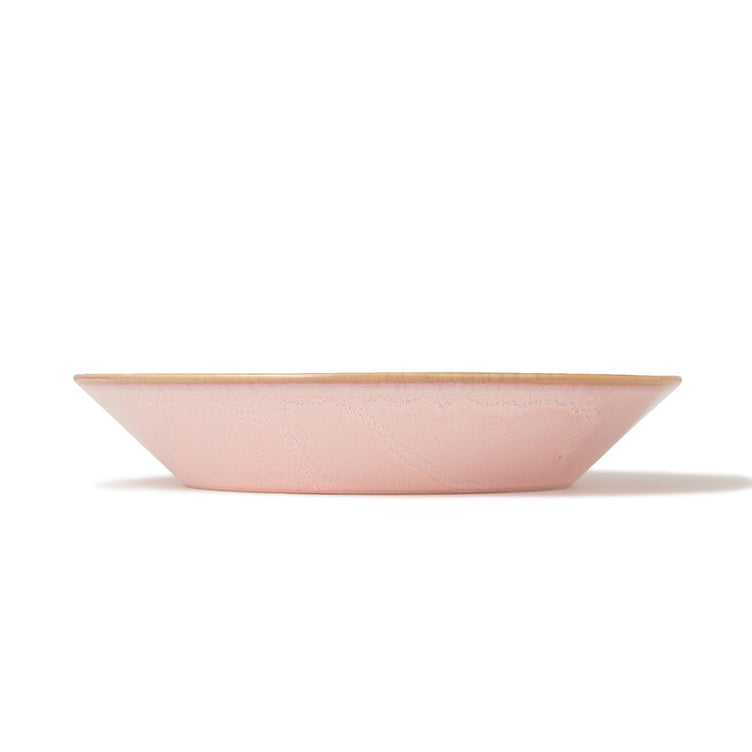 Minoyaki Irodori Deep Plate Light Pink
