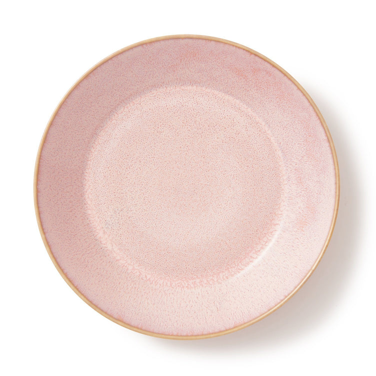 Minoyaki Irodori Deep Plate Light Pink
