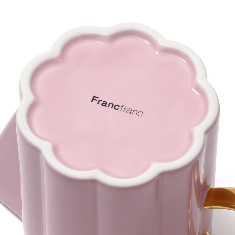 PASTEL SCALLOP TEAPOT PINK