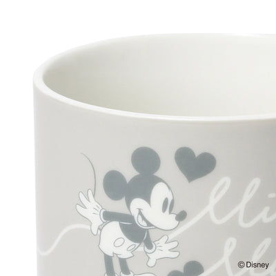 DISNEY PAIR STACKING MUG PINK X GRAY