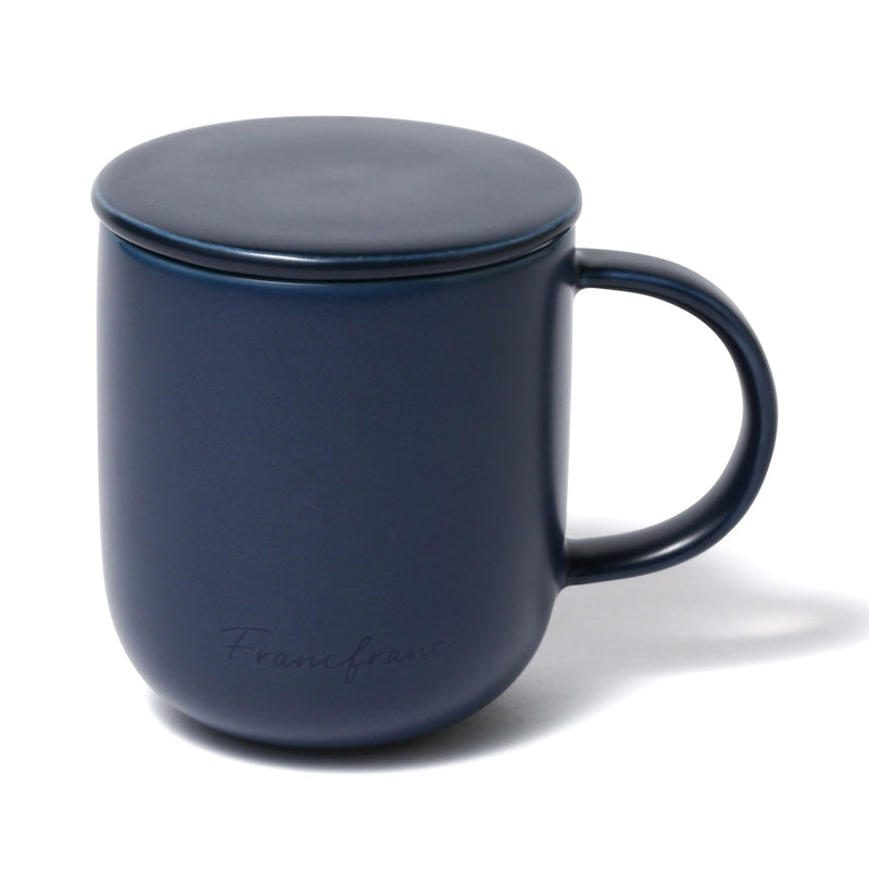 LOGO MUG WITH LID NAVY