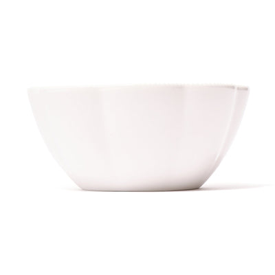 Blanche Bowl Medium Flower  White