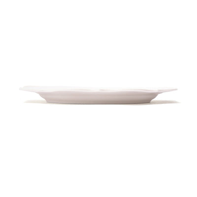 Blanche Plate Medium Wave  White