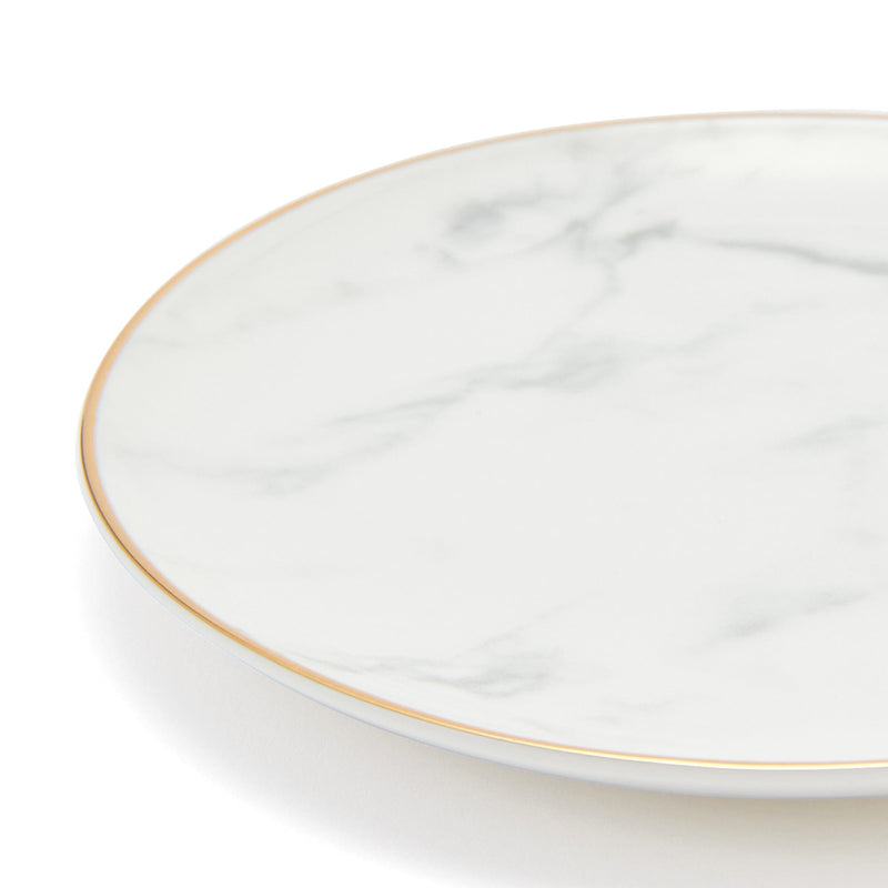 Marble Plate Small White