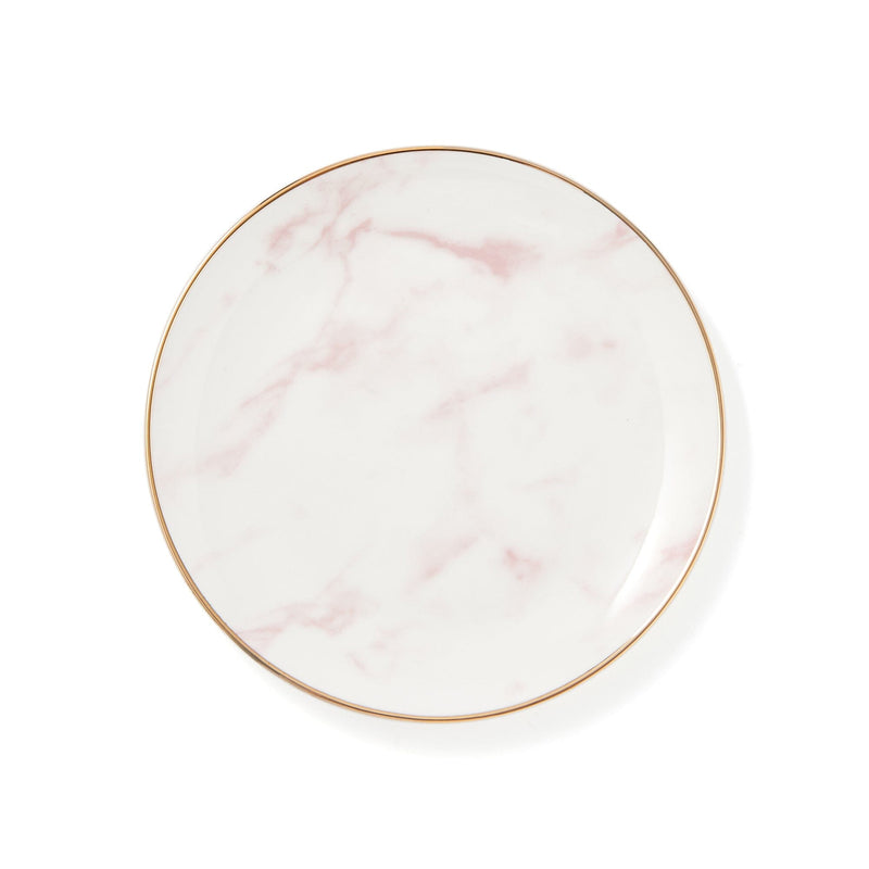 Marble Plate Small Pink