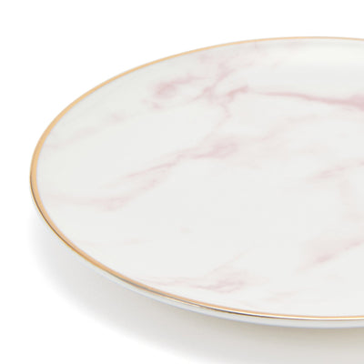 Marble Plate Small Pink