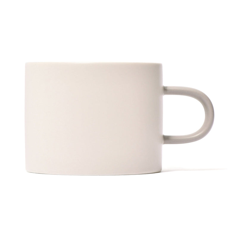 Flat Cup  Ivory