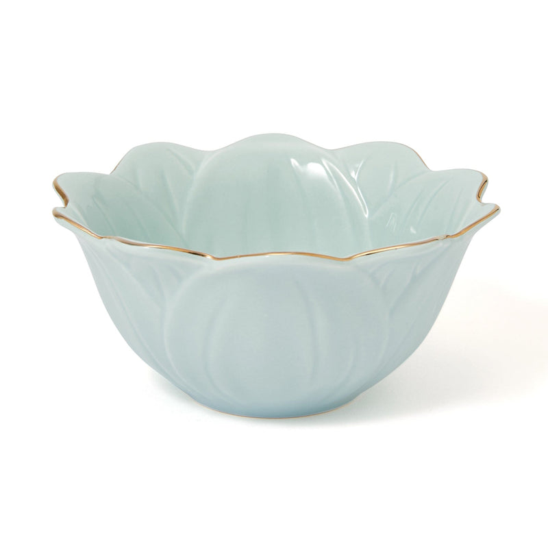 Flower Motif Bowl  Blue