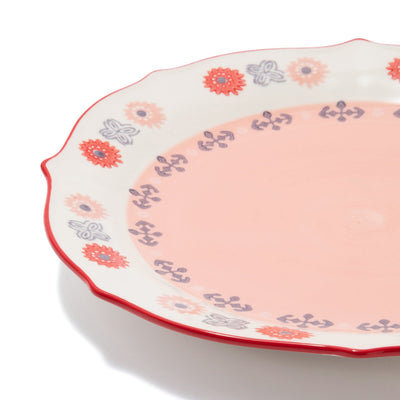 Verano Plate Large Pink