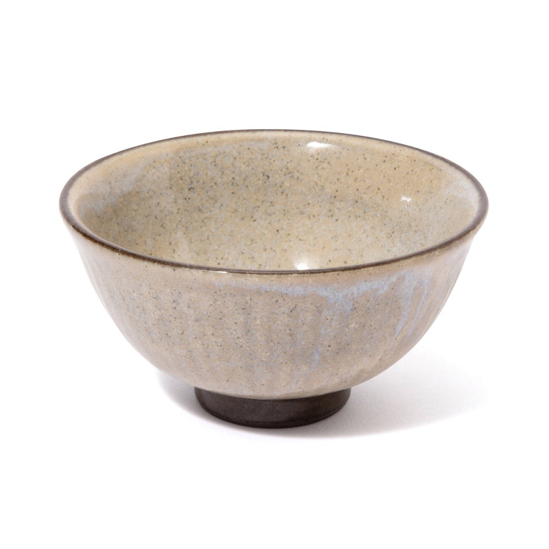 Mino Rice Bowl Shinogi M Beige