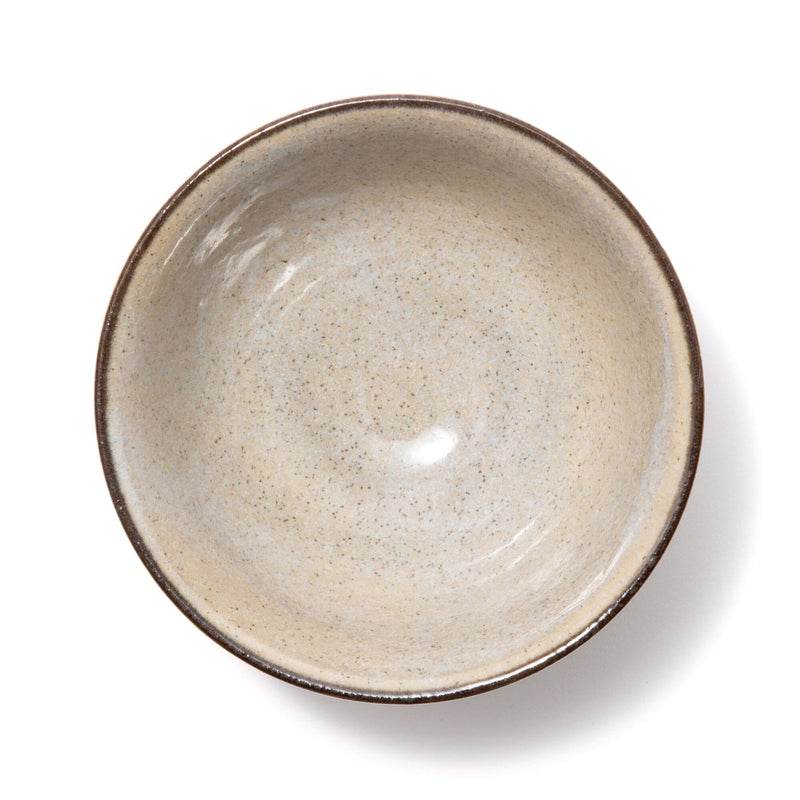 Mino Rice Bowl Shinogi M Beige