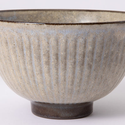 Mino Rice Bowl Shinogi M Beige