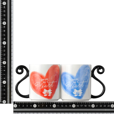 DISNEY PAIR MUG HEART