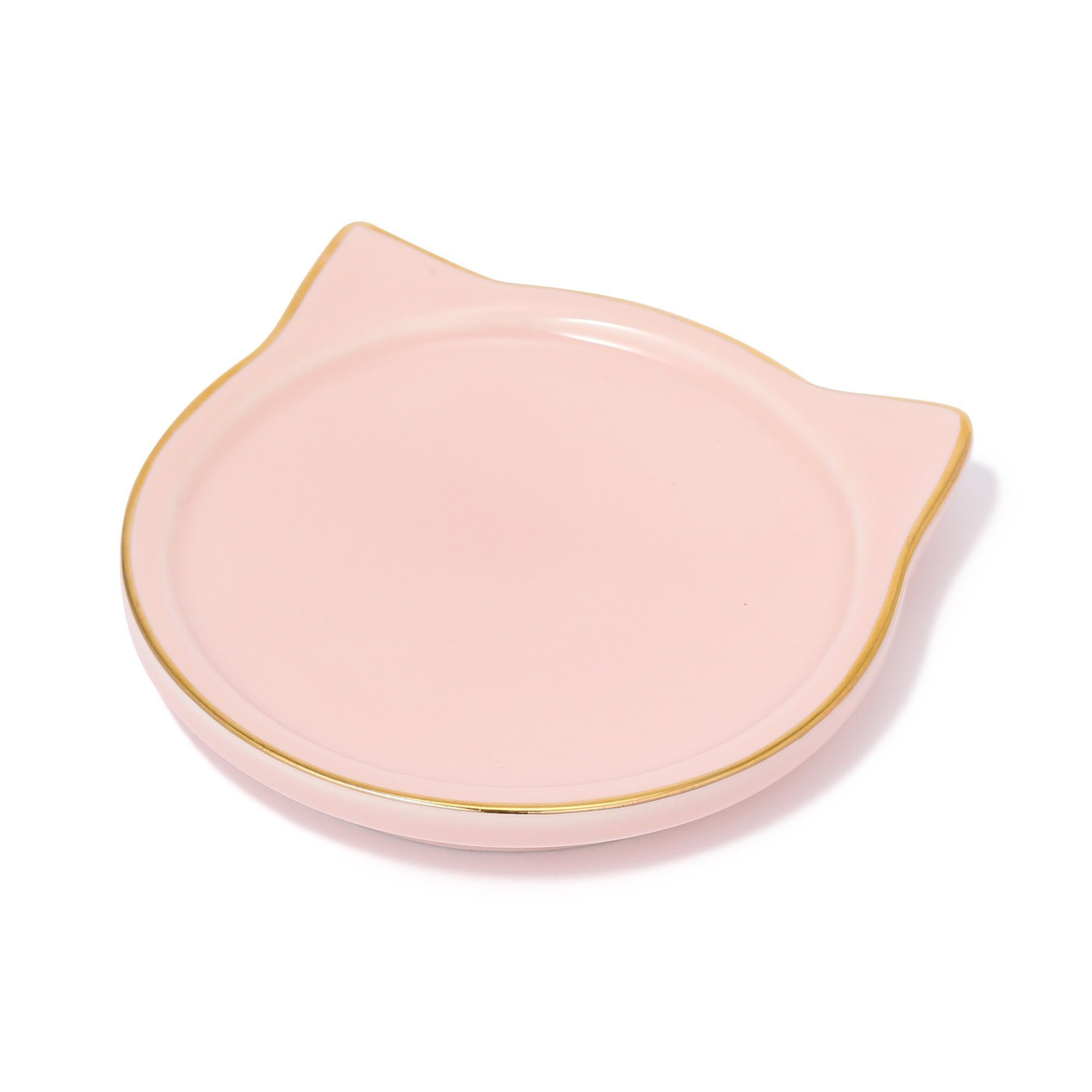 CAT FIGURE MUG PINK