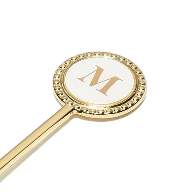 INITIAL TEASPOON ELEGANCE M