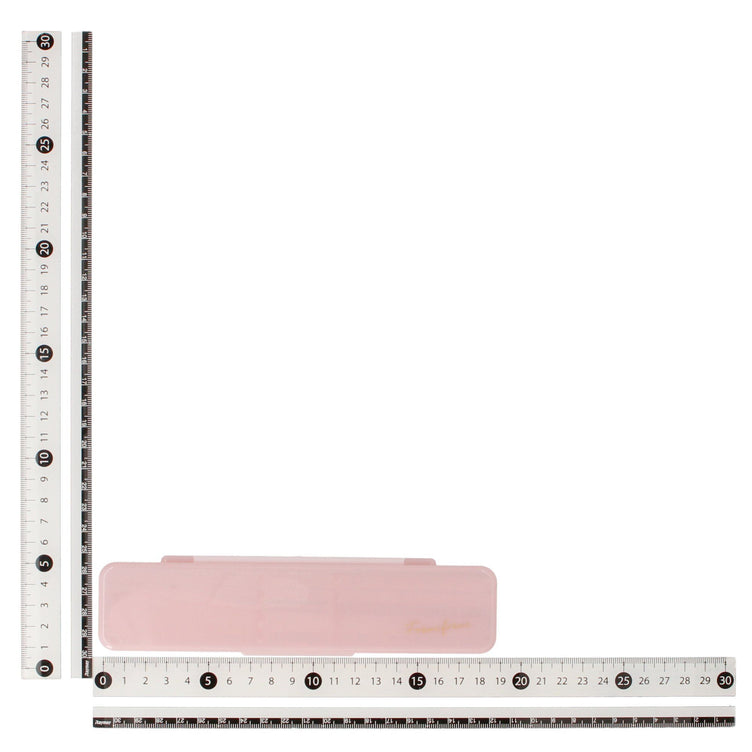 LOGO LUNCH CHOPSTICKS&SPOON Pink