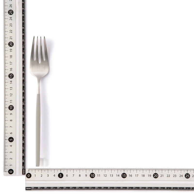 WELLE DINNER FORK Gold x White