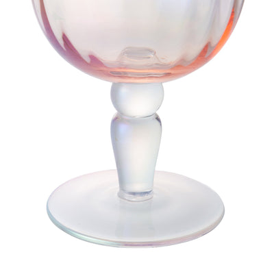 OPAL MOLDED GOBLET PINK