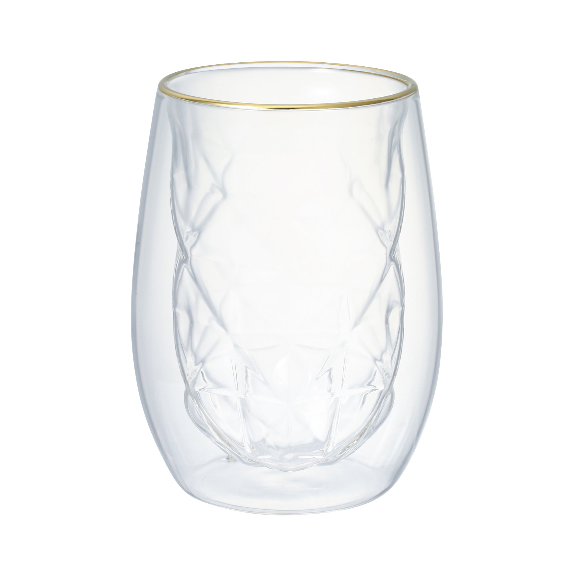 DIA DOUBLE WALL GLASS  CLEAR
