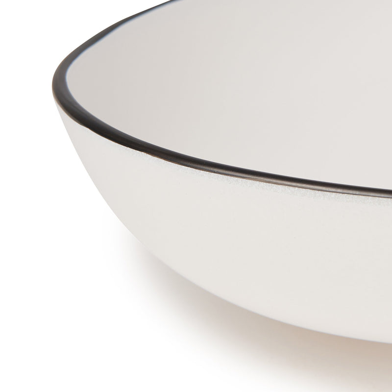 SOULAGER OVAL BOWL WHITE