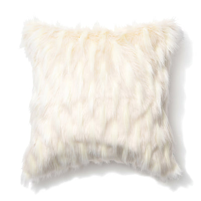 FUR I CUSHION COVER 450 x 450 WHITE