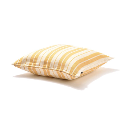 Stripe Cushion Cover 450 X 450 Yellow