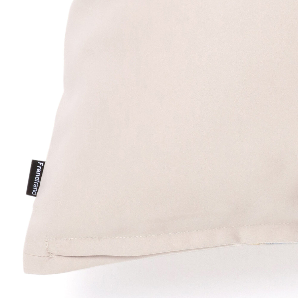 Shiny Flower Cushion Cover 450 X 450 White X Blue