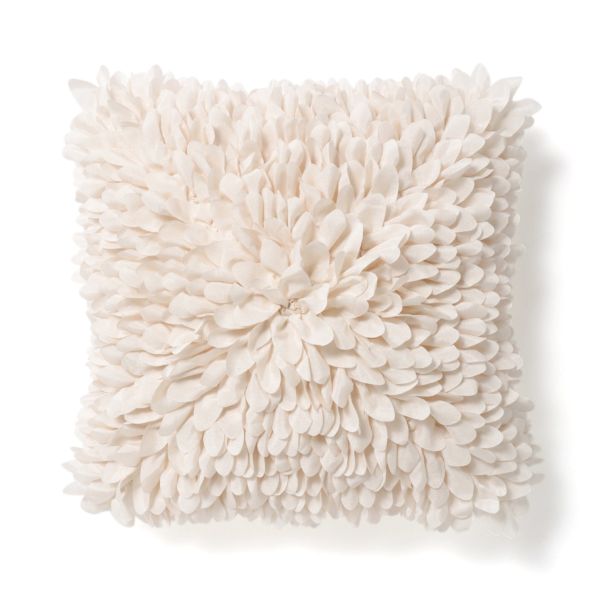 FLOWER APPLIQUE 咕臣套 450 x 450 象牙色