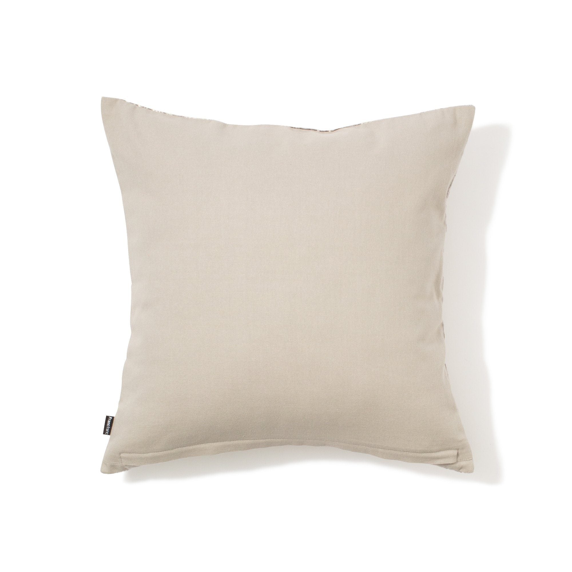 CHARLESEN CUSHION COVER Gray x Silver