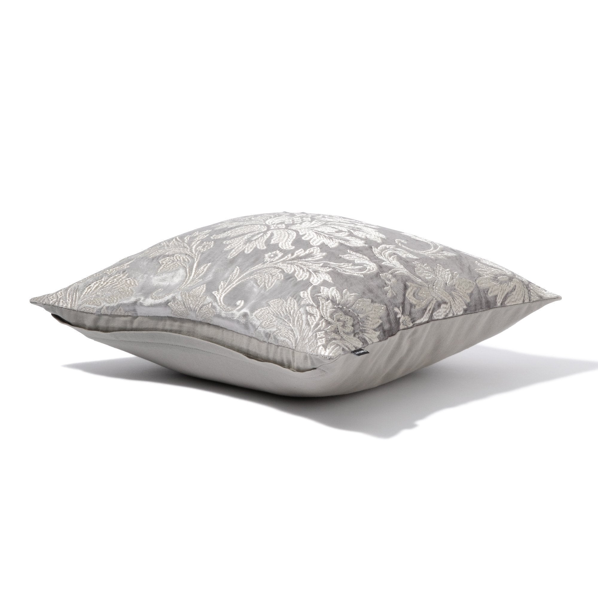 CHARLESEN CUSHION COVER Gray x Silver