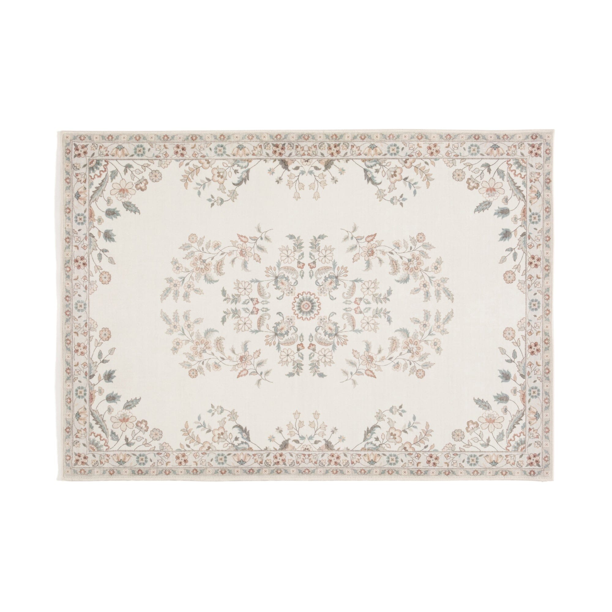 DESIGN PRINT地毯 圖案S 1400 x 1000淺米色