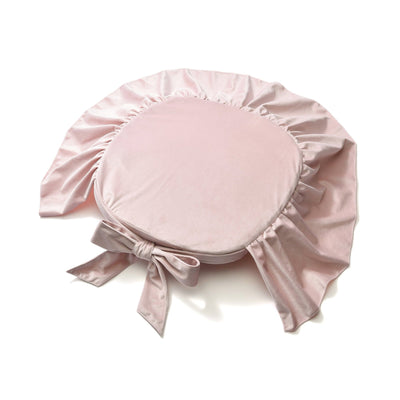 Frill Chair Seat Cushion  Pink